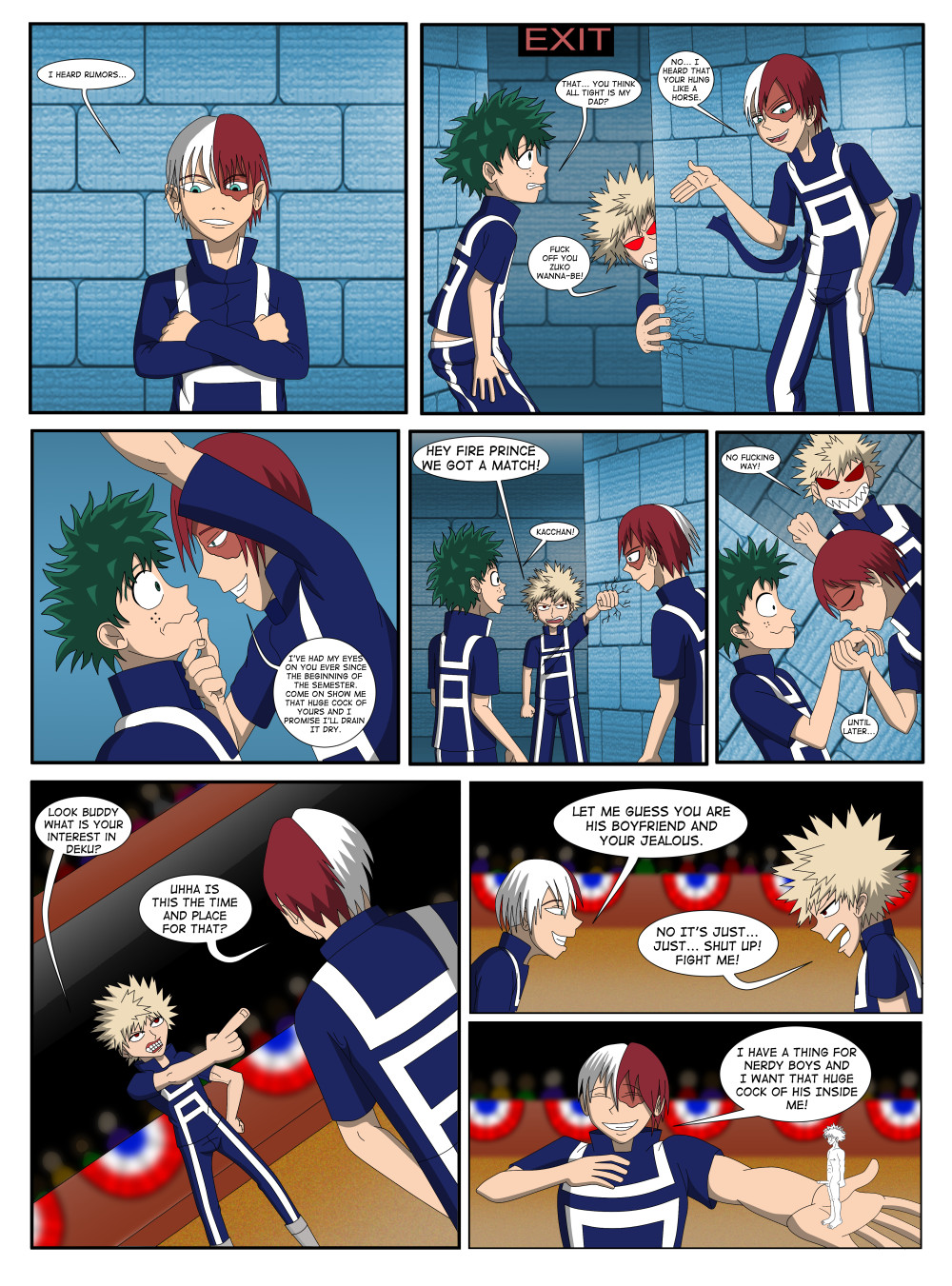 My Horny Academia page 4 full
