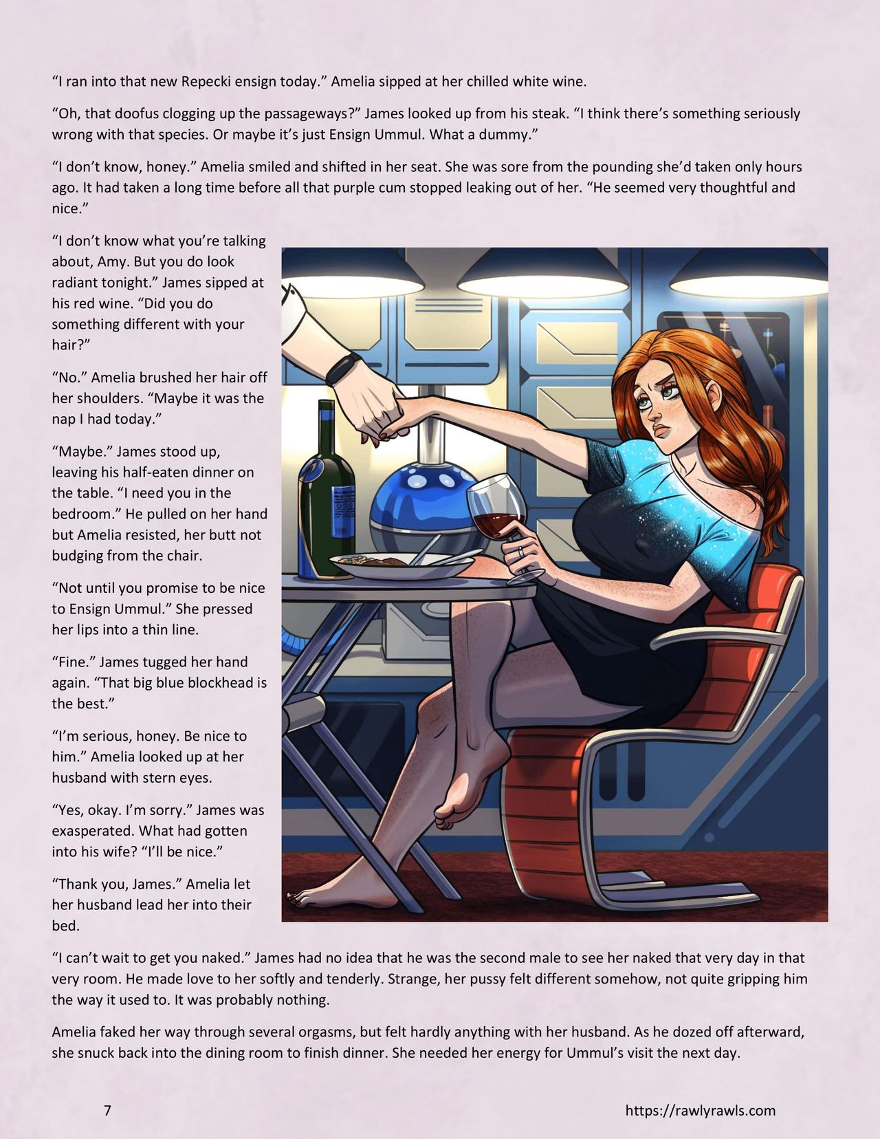 Never Insult a Repecki Chapter 2: Rawly Rawls Fiction page 7 full