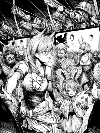[Crow] Nonprofessional Manga Partial Release cover