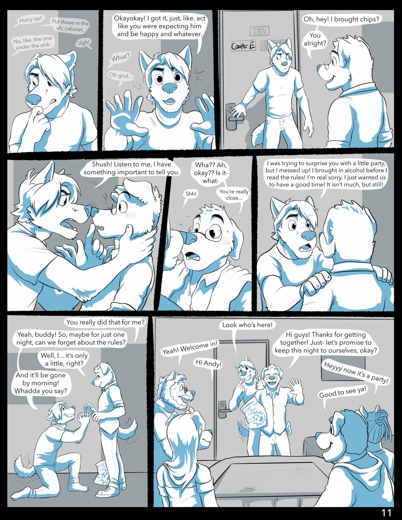 Winter Blossoms page 12 full