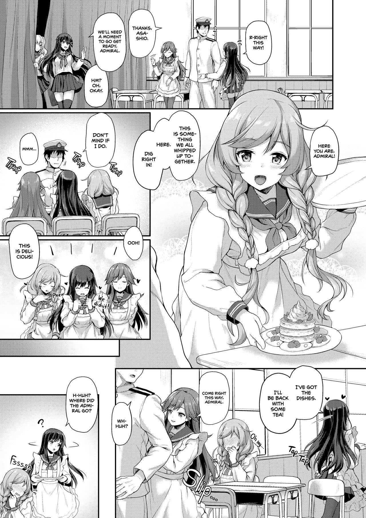 Himitsu no Gokuama OMOTENASHI | Secretly Serviced by My Sweet Secretaries page 6 full