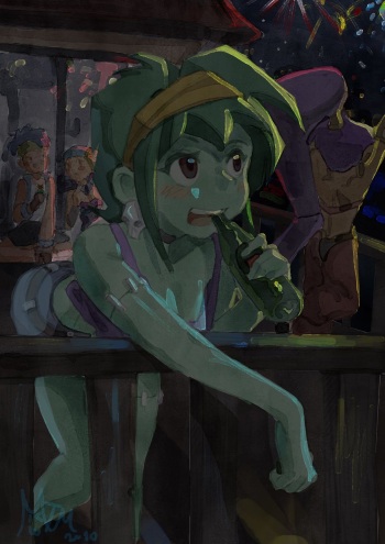 (Mango-Nectar) Rottytops (Shantae) cover