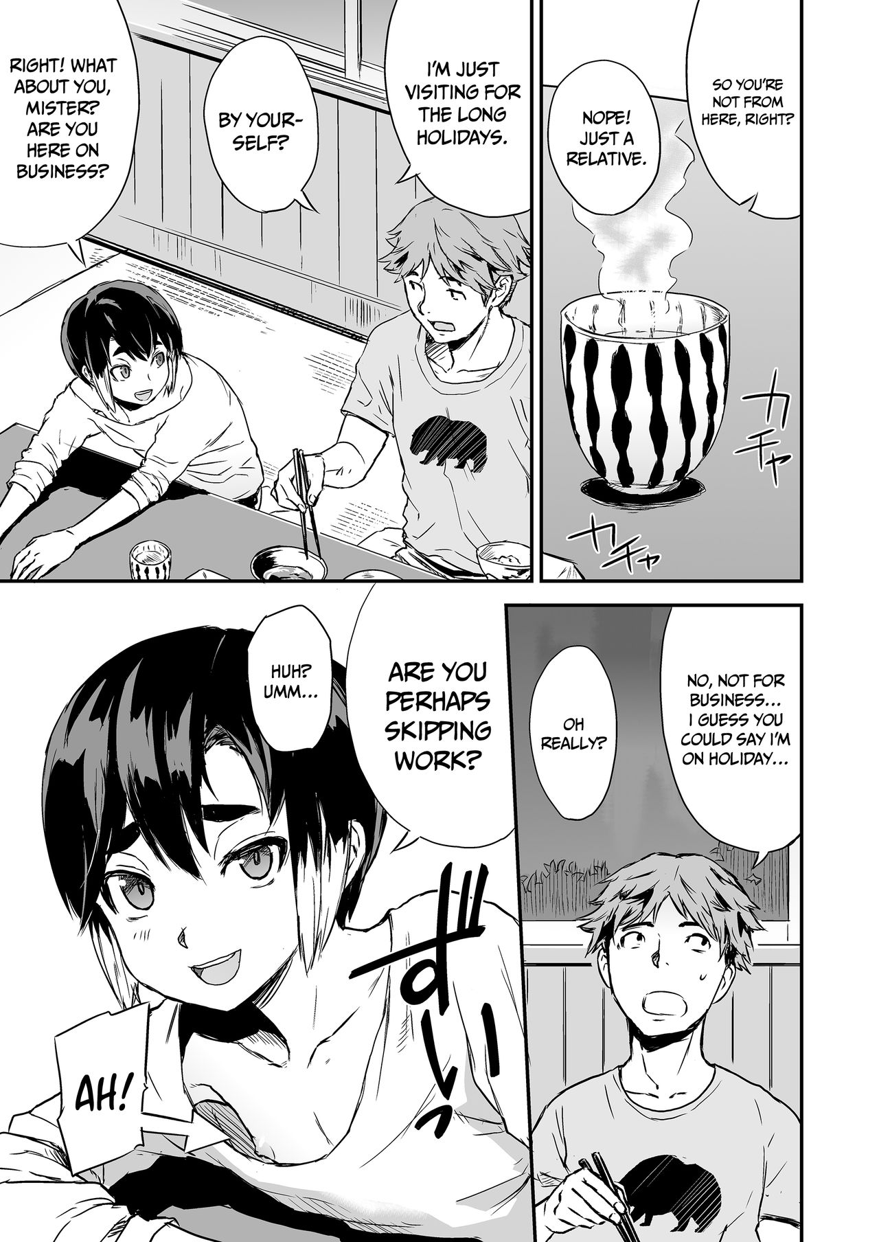 Ippaku Nishoku, Otokonoko tsuki | One night, two meals, with a boy page 6 full