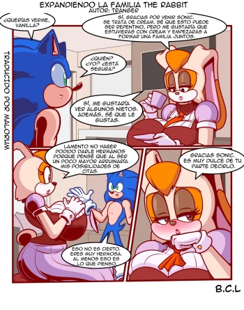 [TRanger] Expanding The Rabbit Family | Expandiendo la familia The Rabbit (Sonic the Hedgehog) [Spanish] [Malorum] cover