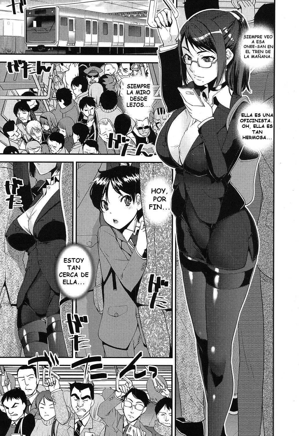 Seitsuu Kaisoku! Train | Speedy First Ejaculation Train! page 3 full
