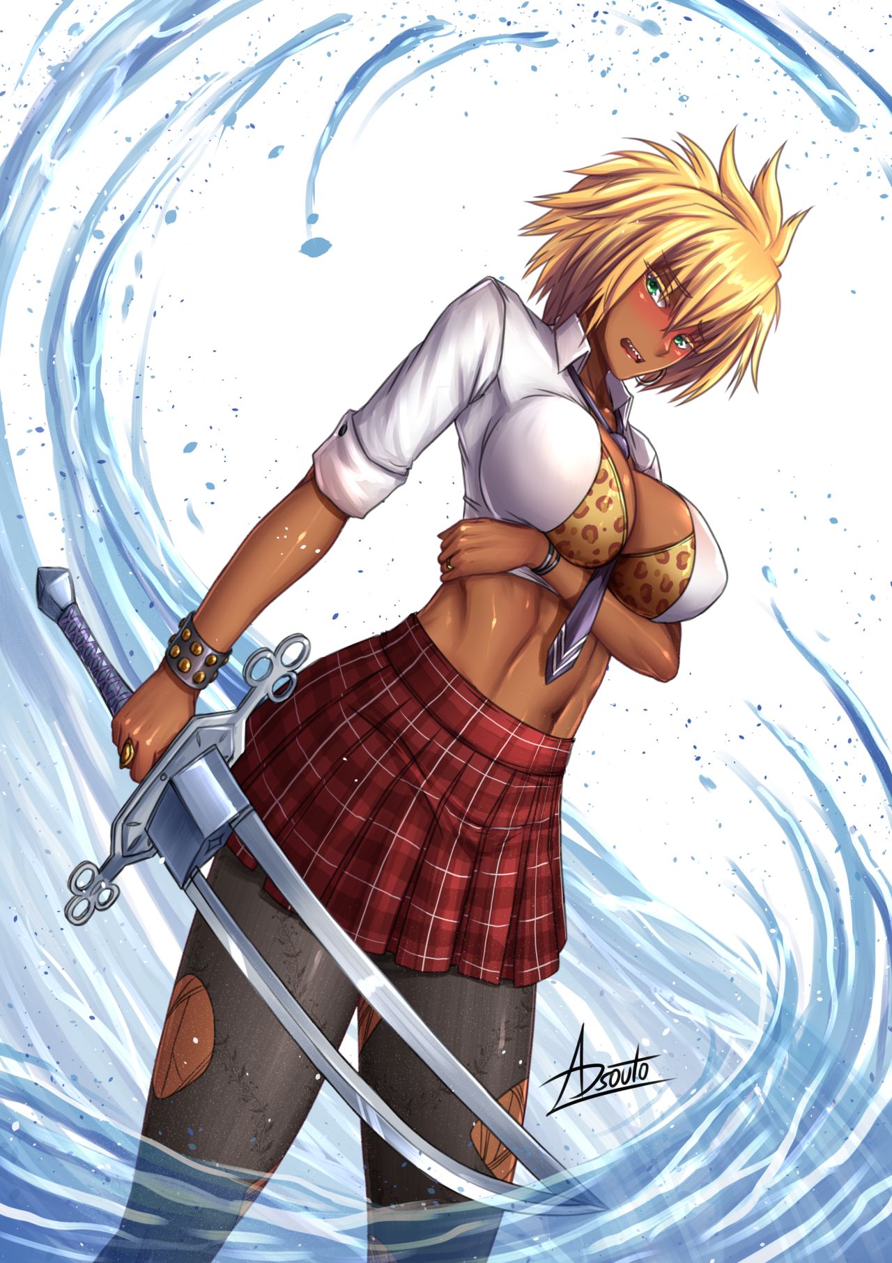 Tia Halibel / Bleach page 8 full