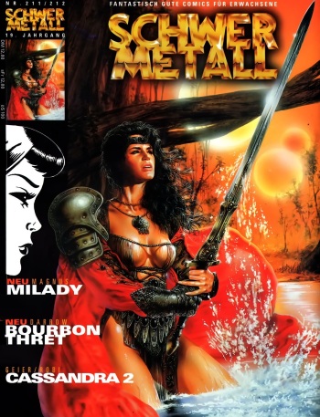 Schwermetall #211-212 [German] cover