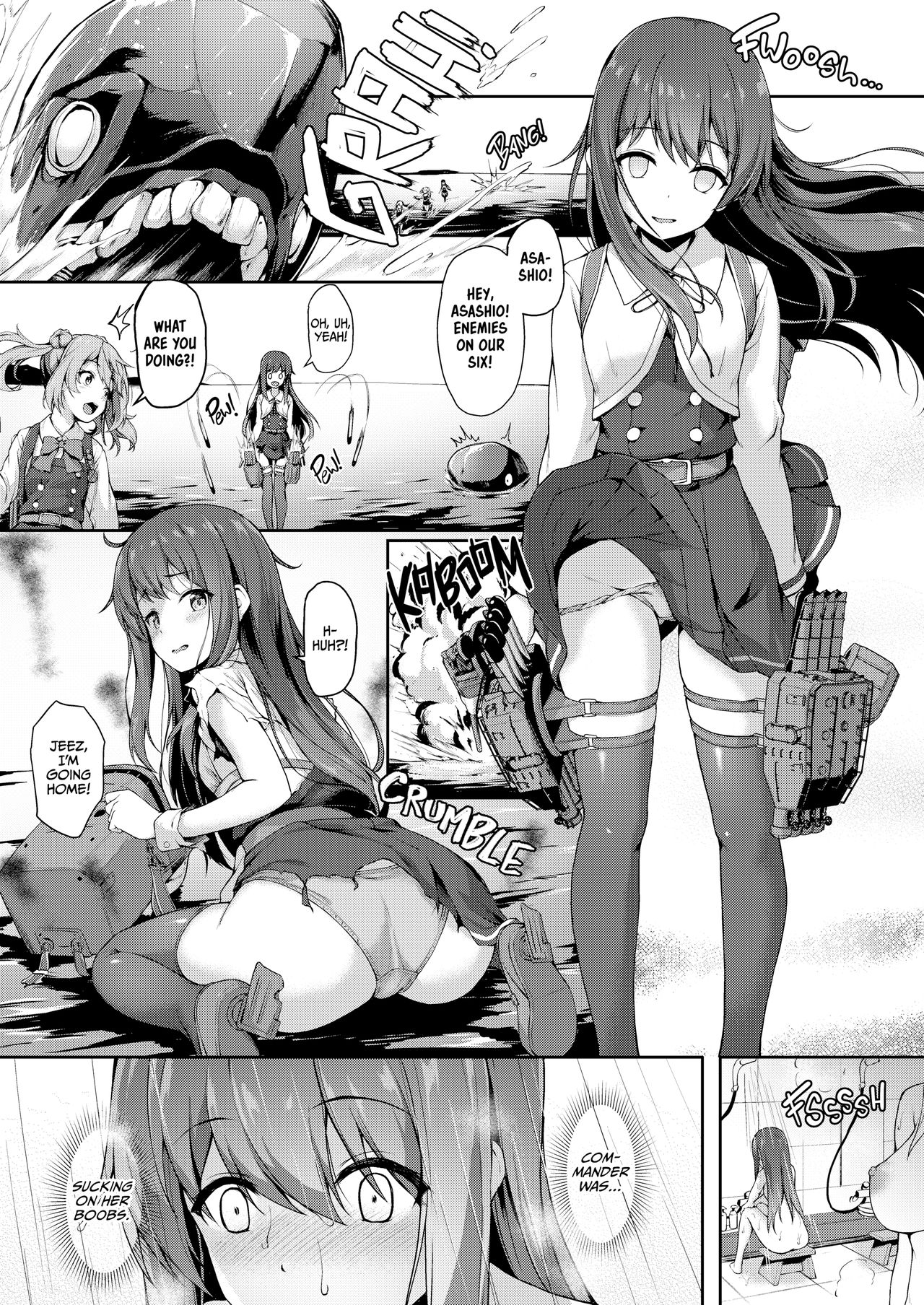 Asashio-chan Yoru no Sakusen Kaigi!! | Asashio's Night Strategy Meeting page 4 full