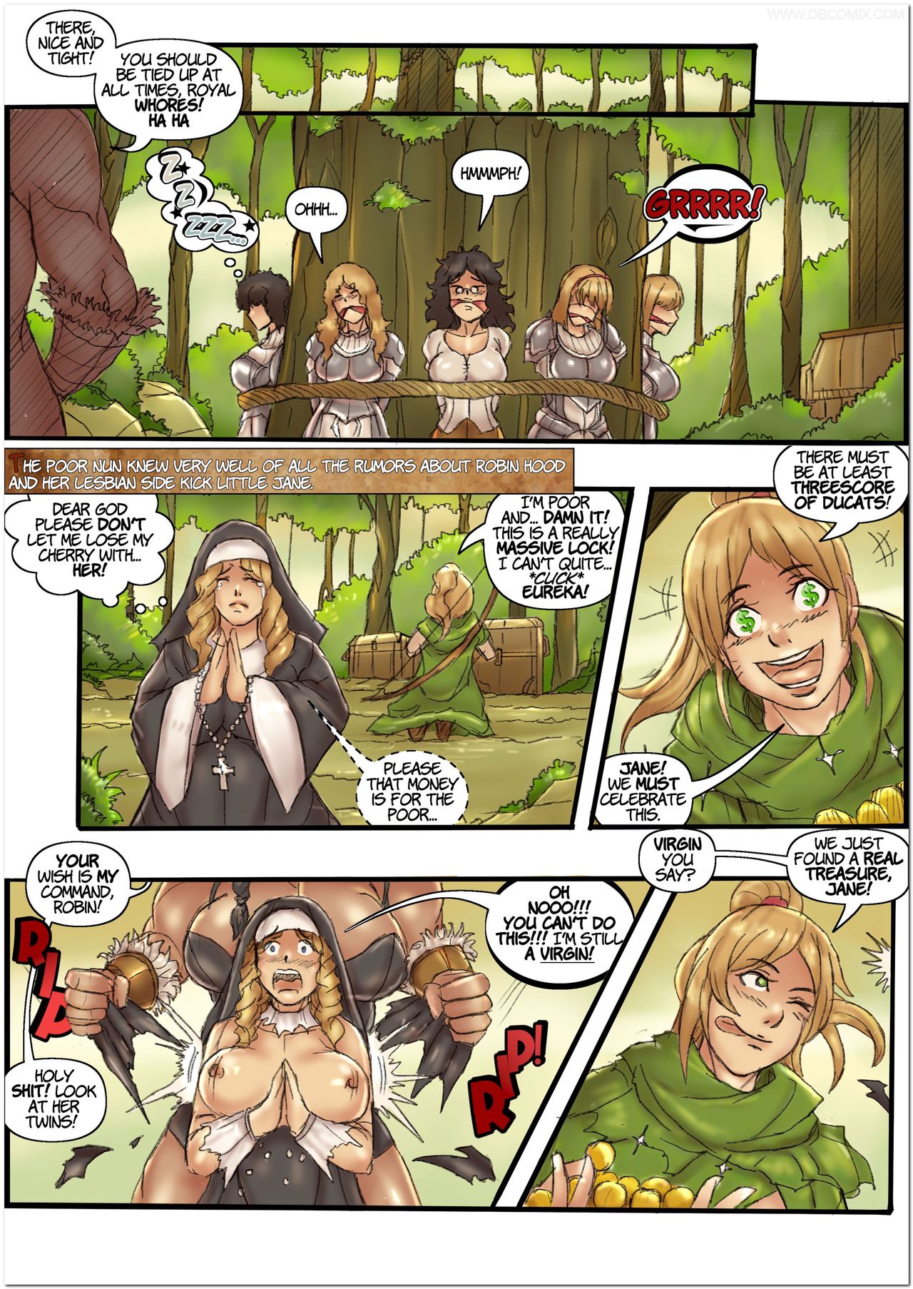 Robin Hood the Queen of Thieves 1 page 4 full