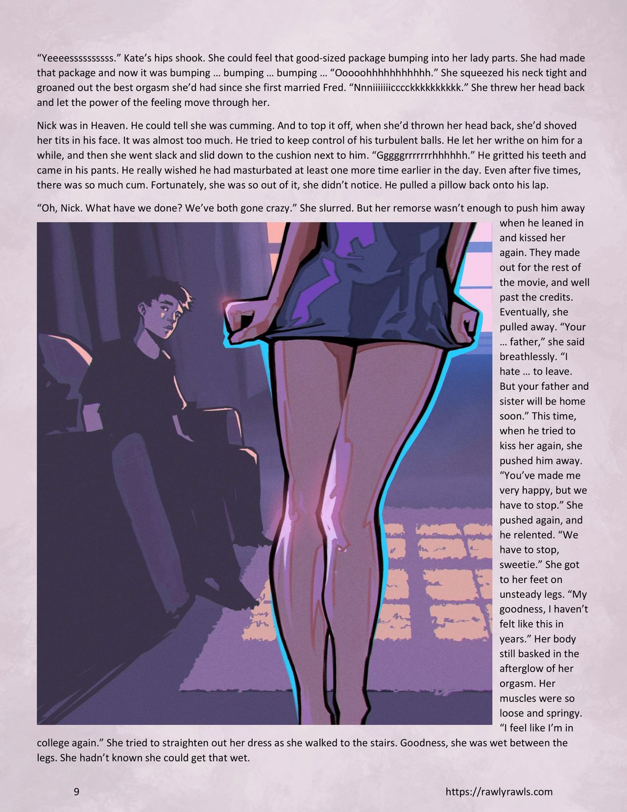Enki's Puzzle Chapter 4: Rawly Rawls Fiction page 9 full