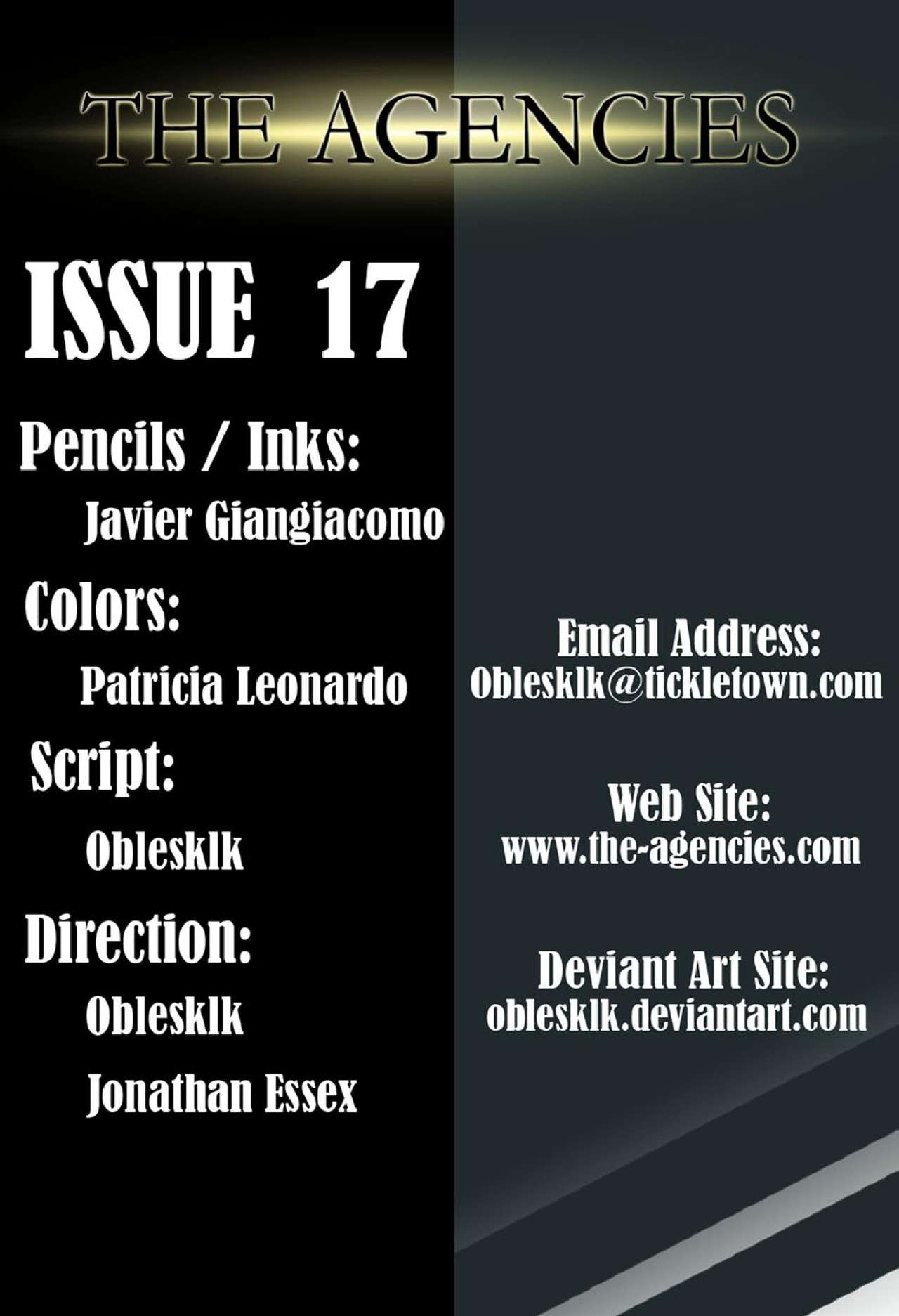The Agencies - Issue 17 page 2 full