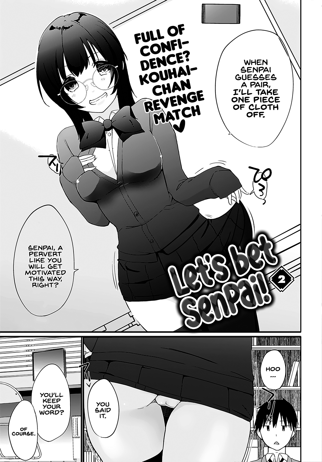 Kakemasho Senpai 2 | Let's bet senpai 2 page 3 full