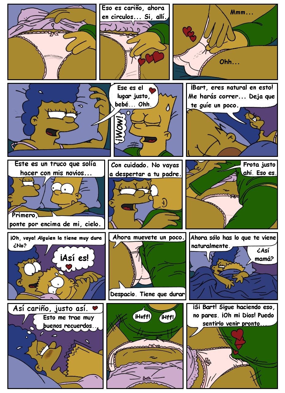 Simpsons xxx - La cama de mamá page 4 full