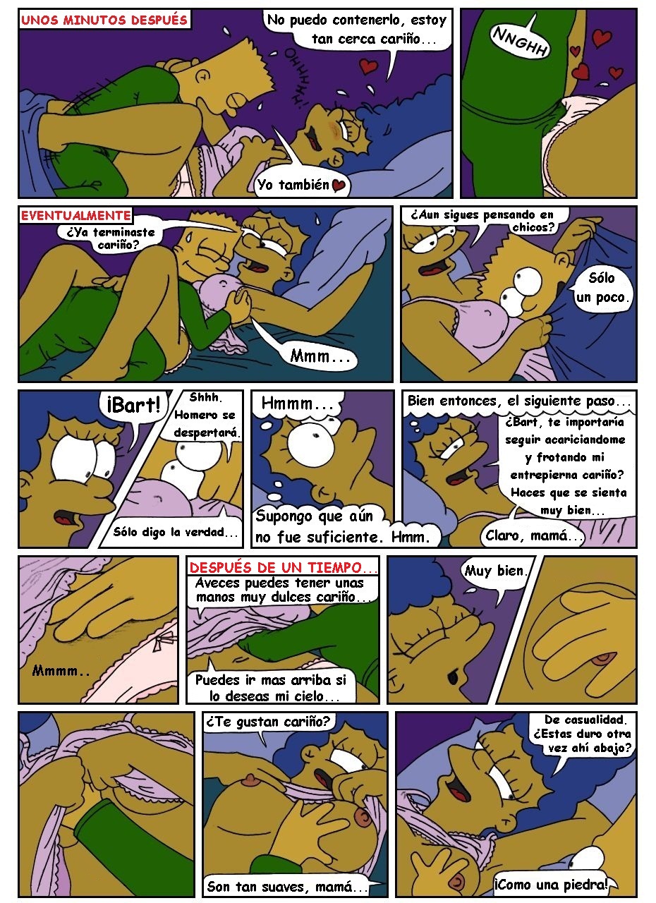 Simpsons xxx - La cama de mamá page 5 full