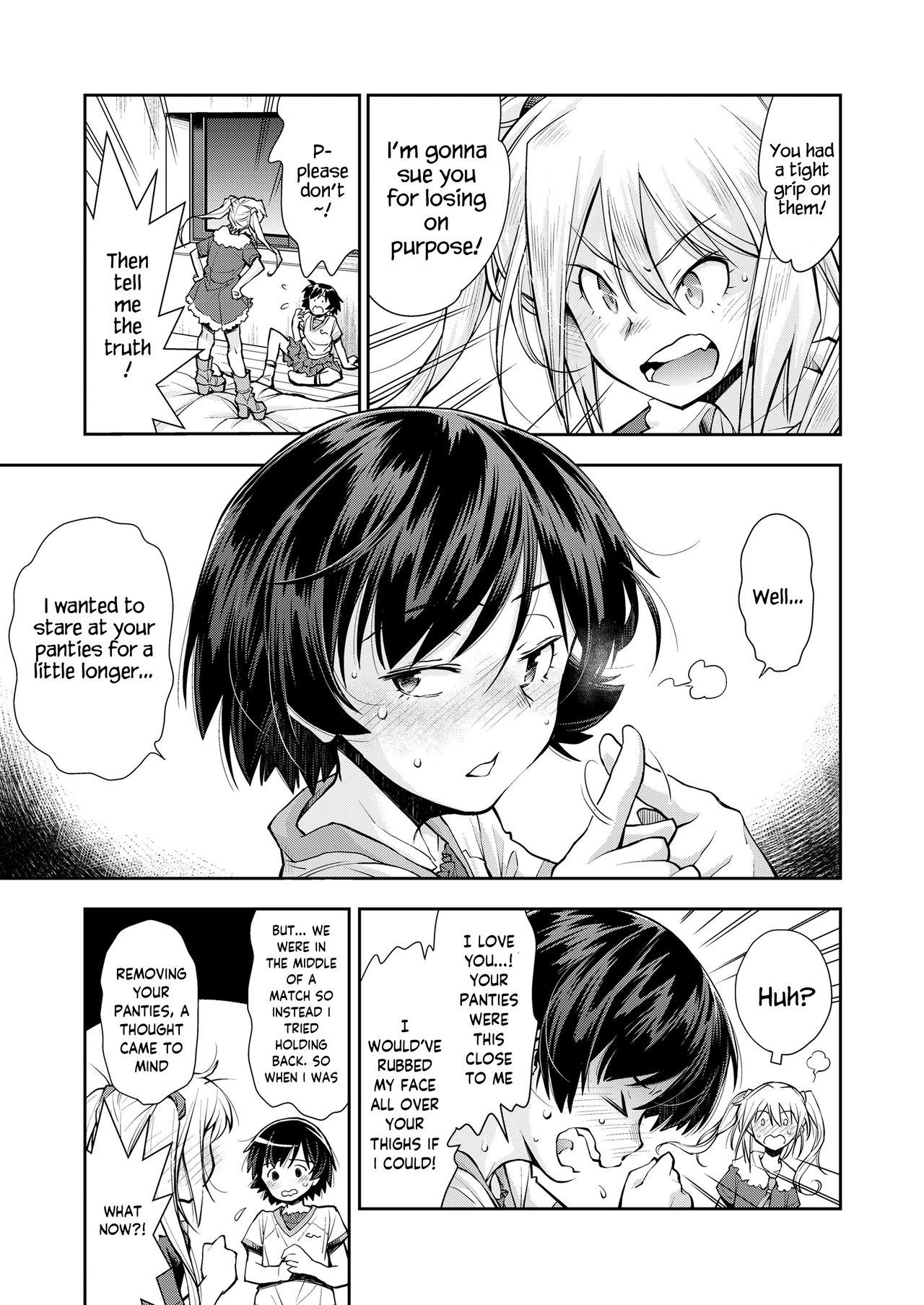 Ryoumoto Hatsumi - Their Panchira Wrestling page 11 full