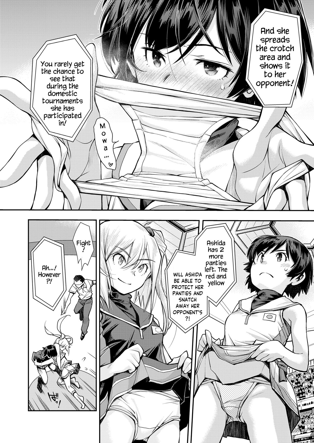Ryoumoto Hatsumi - Their Panchira Wrestling page 6 full