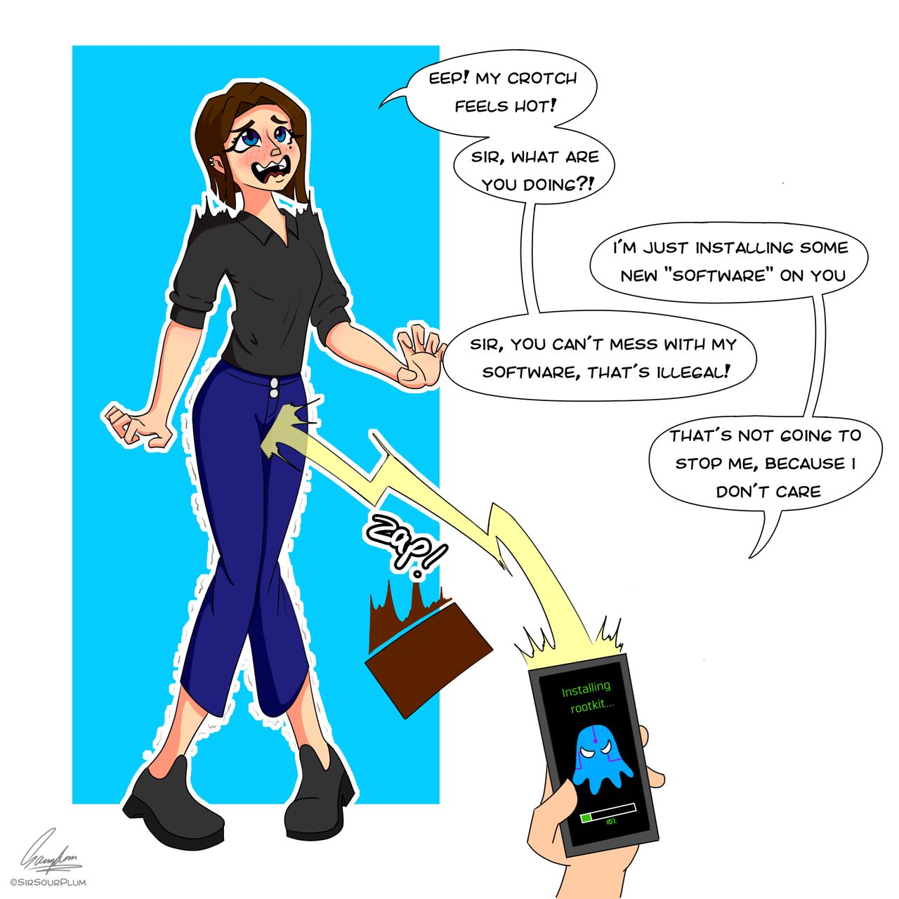 Sam gets a software update page 2 full