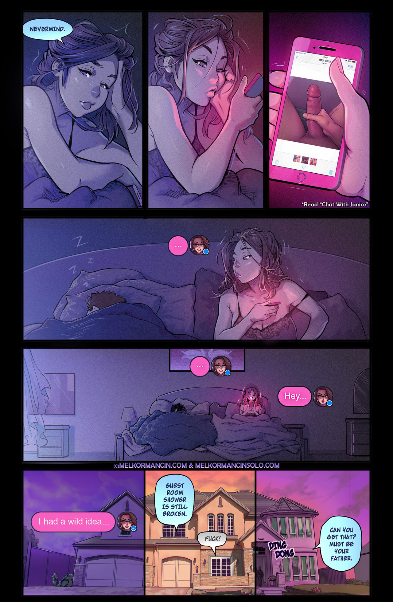 The Naughty in-Law pt. 4 Sweet Tooth  - Complete - English page 8 full