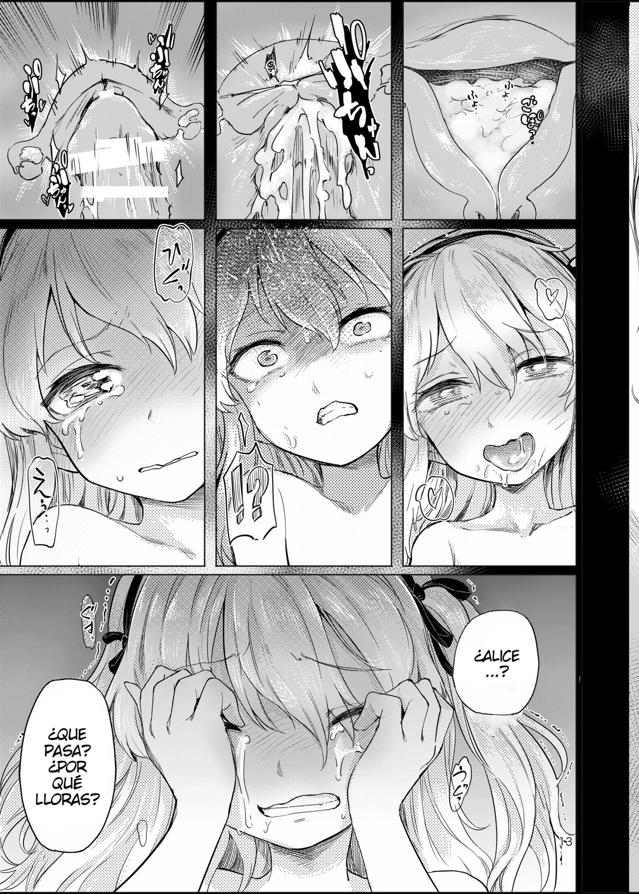 Chinpo Yakuza Miporin Boko Maso Arisu-chan Hen | Sadist Miporin Punches Masochist Pervert Alice-chan page 12 full