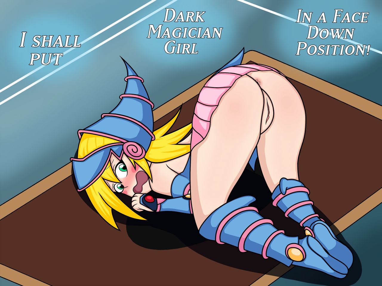 I Place Dark Magician Girl Face Down In Defense Mode - Page 1 - Comic Porn  XXX