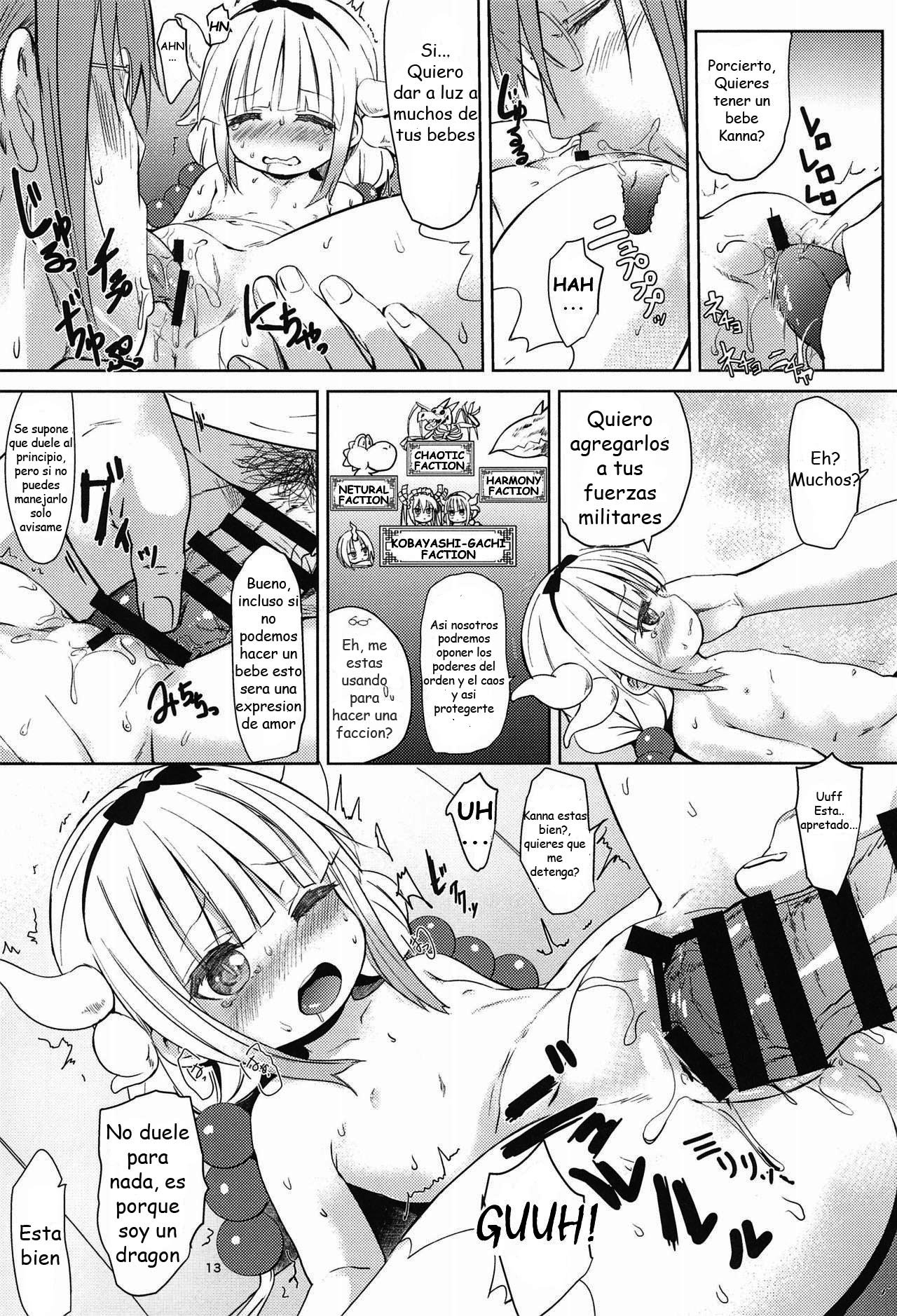 Kobayashi-san-chinpo no Maid Dragon | El Pene de Kobayashi-san page 12 full