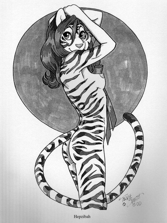 2002 Fur Fems Calendar page 12 full