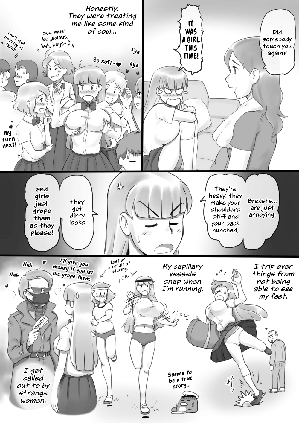 Girl on Mom: Himitsu no Bust Lesson | Girl on Mom: Secret Bust Lesson page 5 full