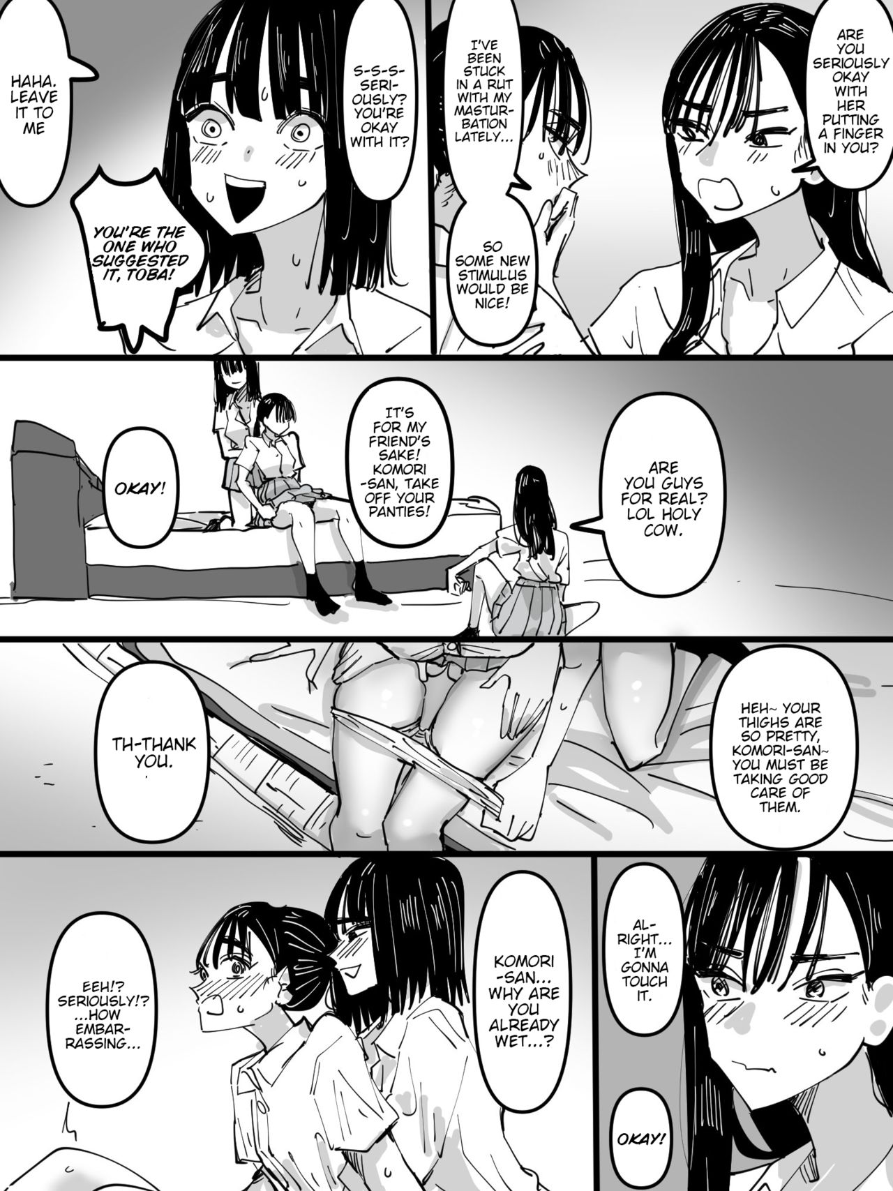 I Was Talking About Masturbation With My Friends and Ended Up Actually Crossing the Line page 3 full