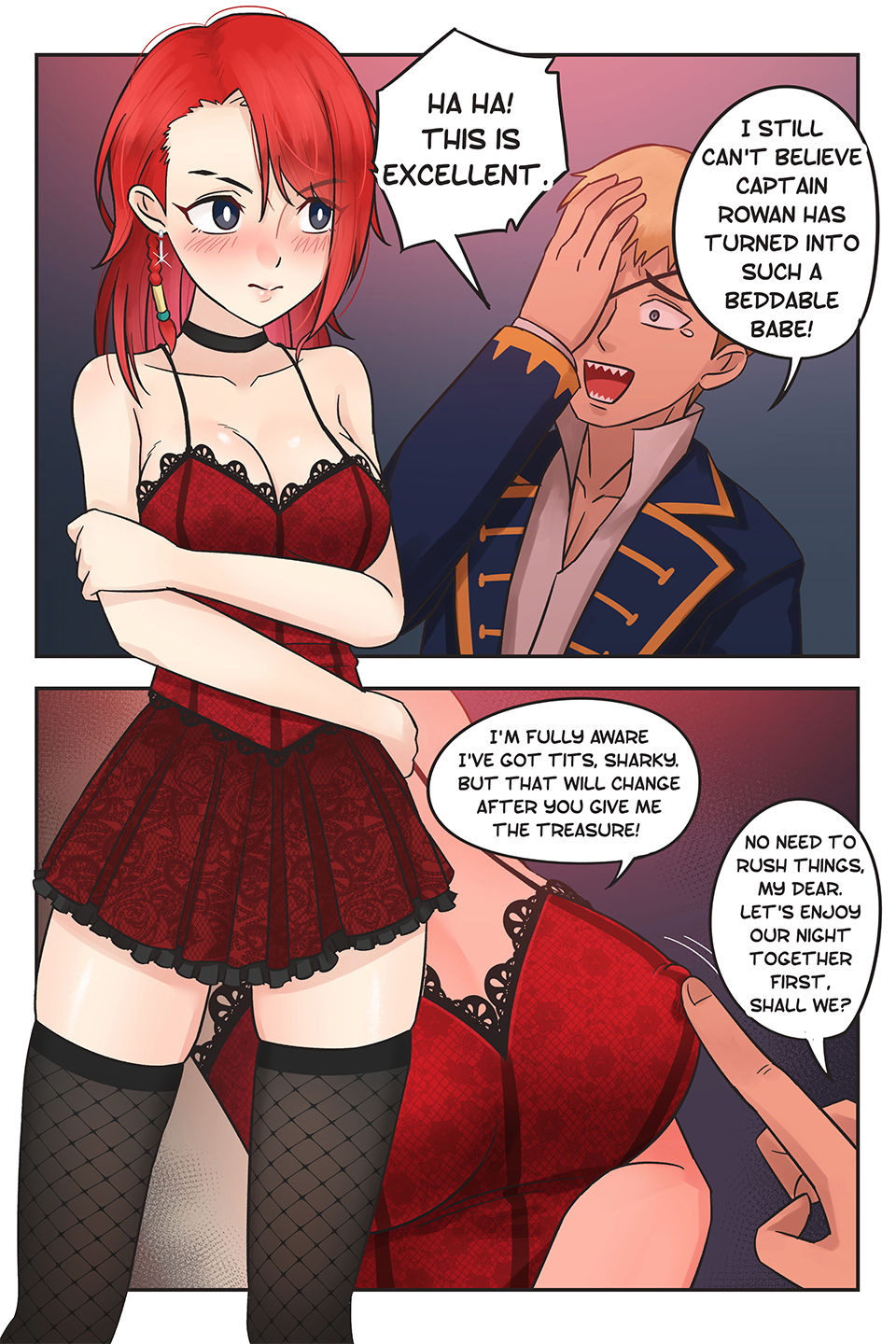 Rowan the Red Hair #3 page 4 full