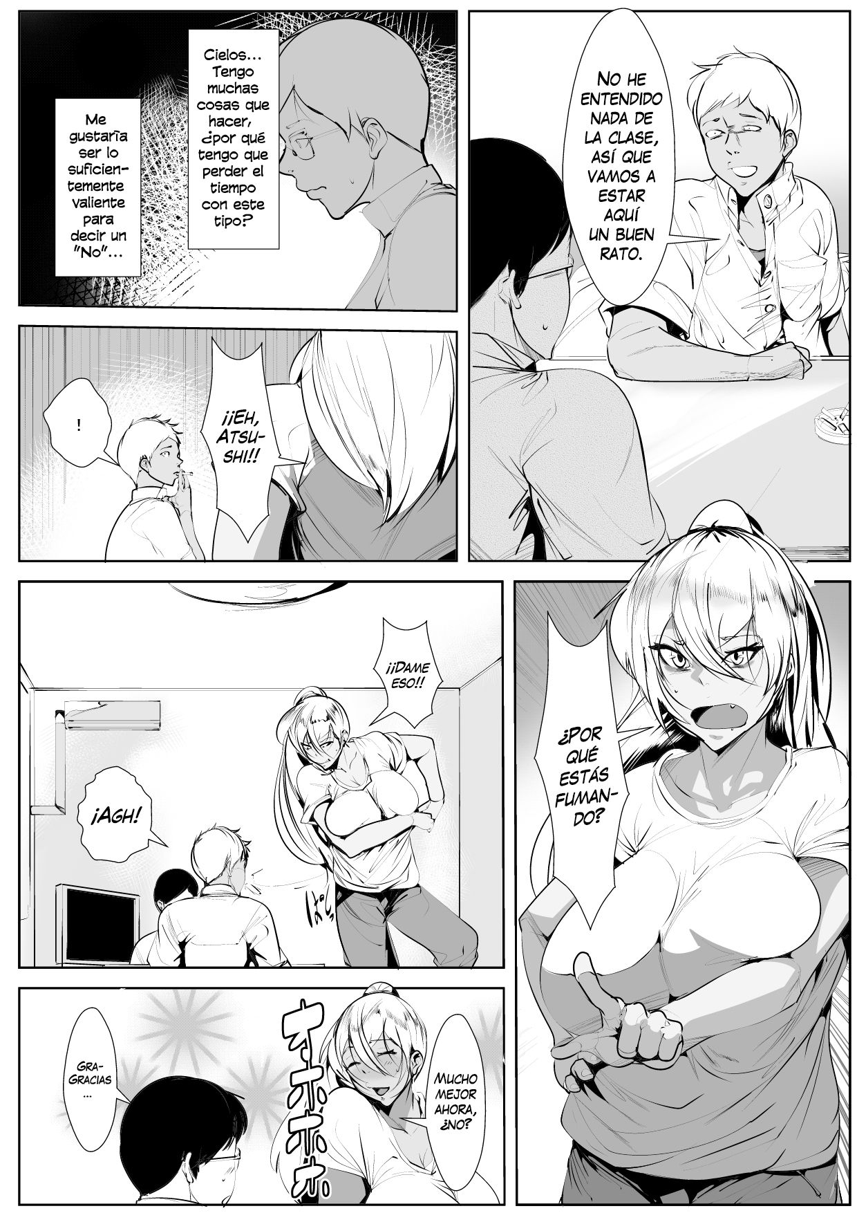 Ijimekko no Hahaoya to Netori Noukou Sex | Sexo Apasionante con la Madre de mi Intimidador page 3 full