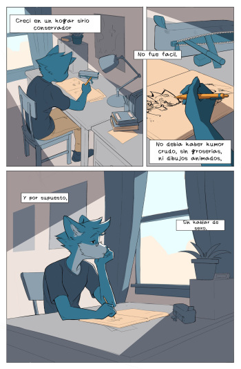 [Sy Noon NSFW] Art as an Escape [Español] [Pal-Perro] cover