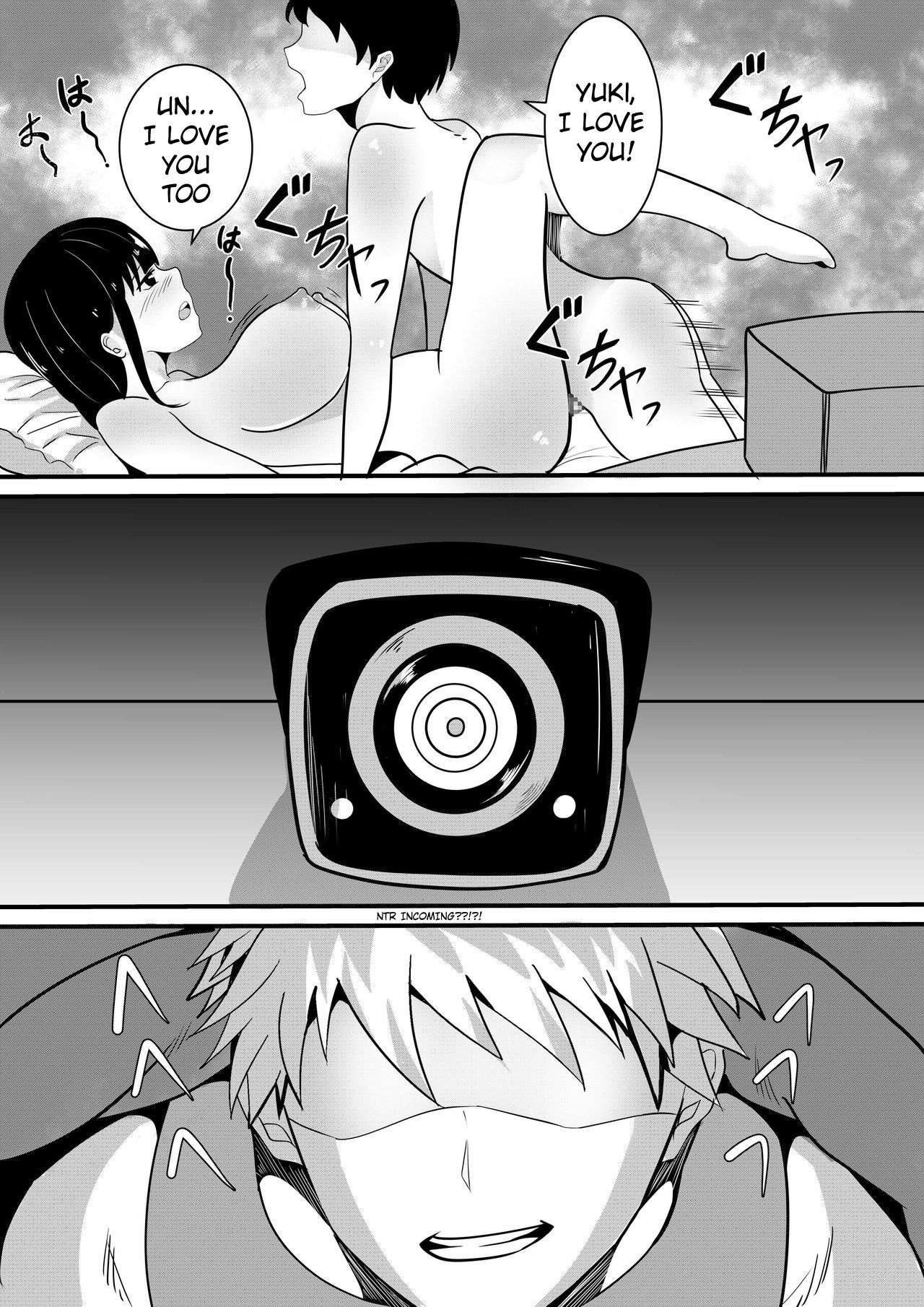 Tousatsu Douga de Kyouhaku sarete Boku no Shinyuu ni Nando mo Okasareru Kanojo page 11 full