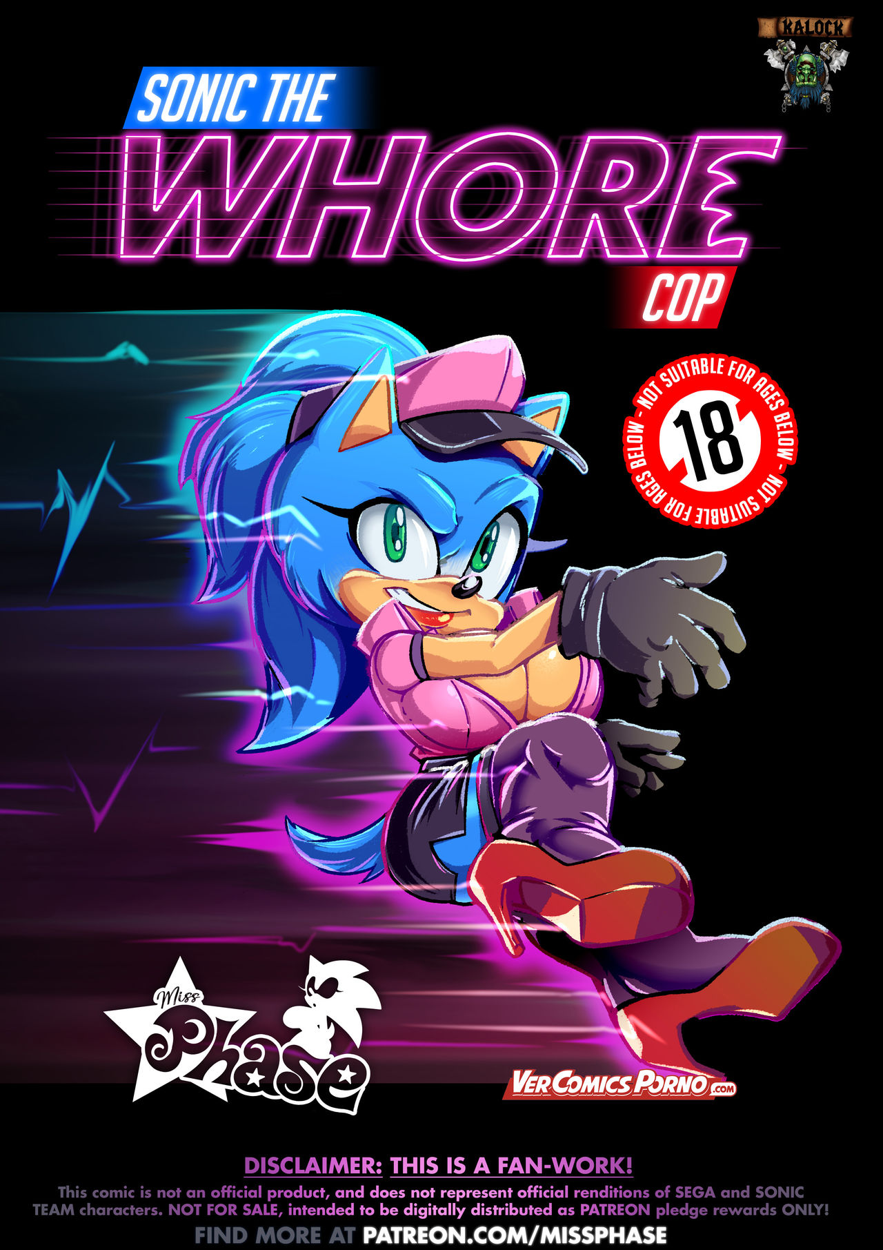 Sonic The Whore Cop page 1 full