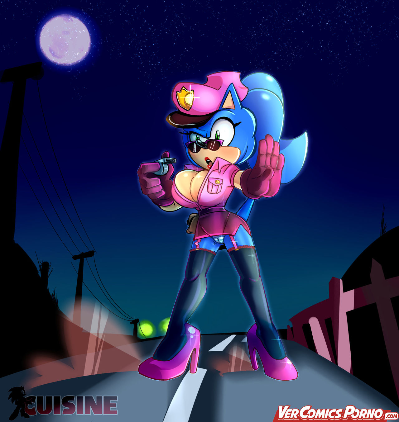 Sonic The Whore Cop page 2 full