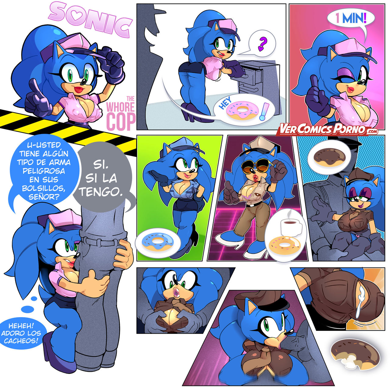 Sonic The Whore Cop page 8 full