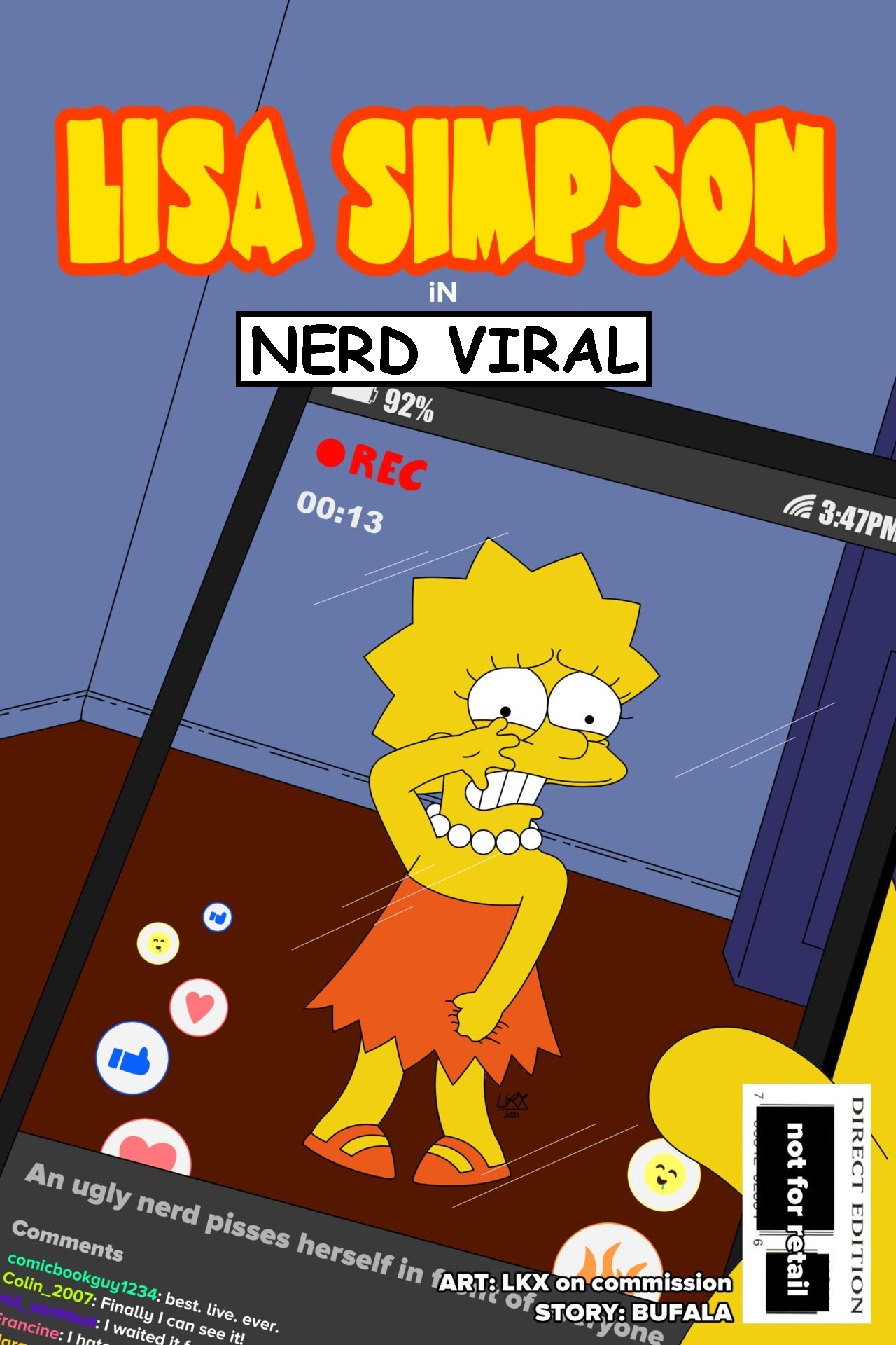 Simpsons xxx - Nerd viral page 1 full