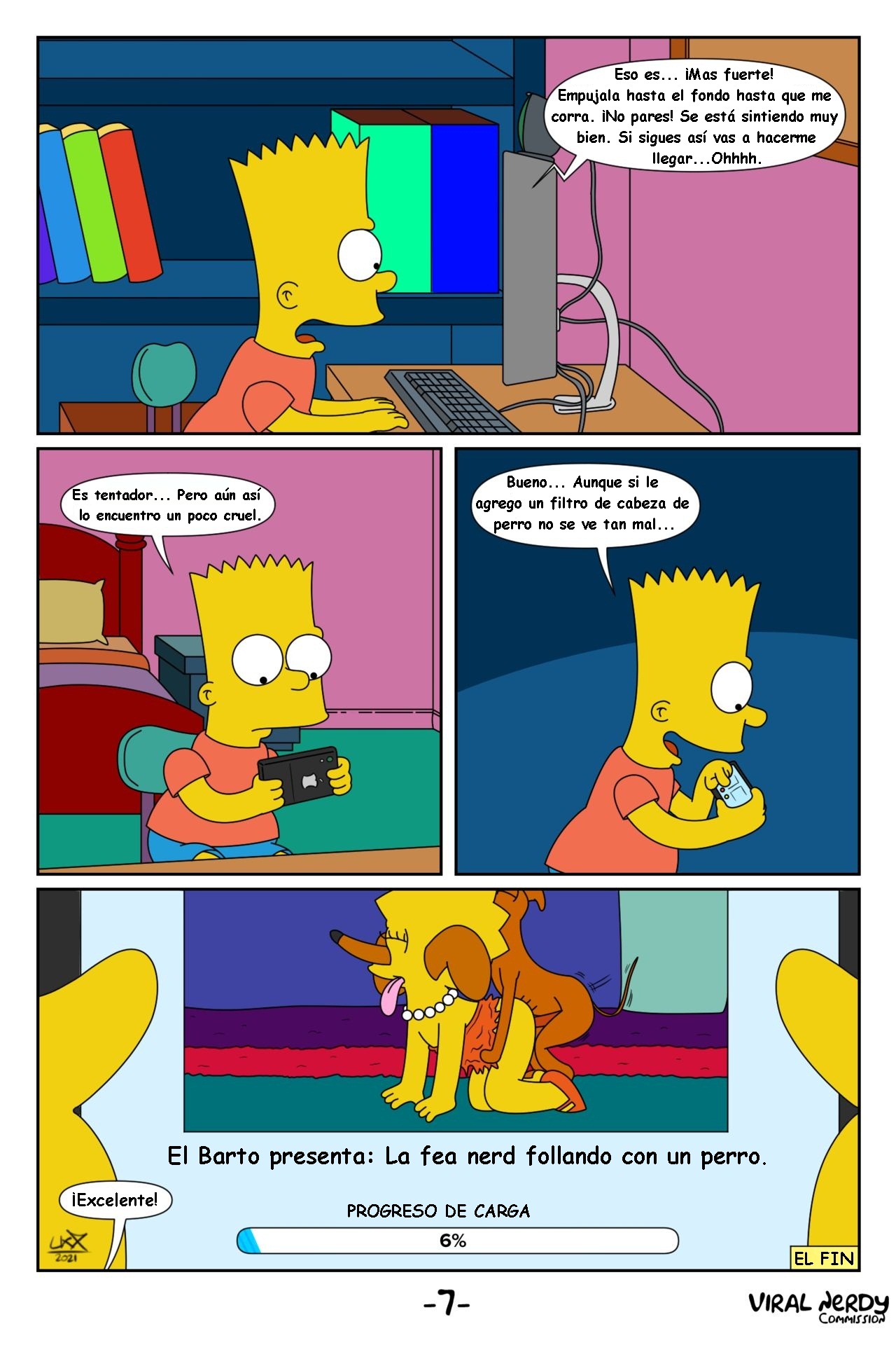 Simpsons xxx - Nerd viral - Page 8 - Comic Porn XXX