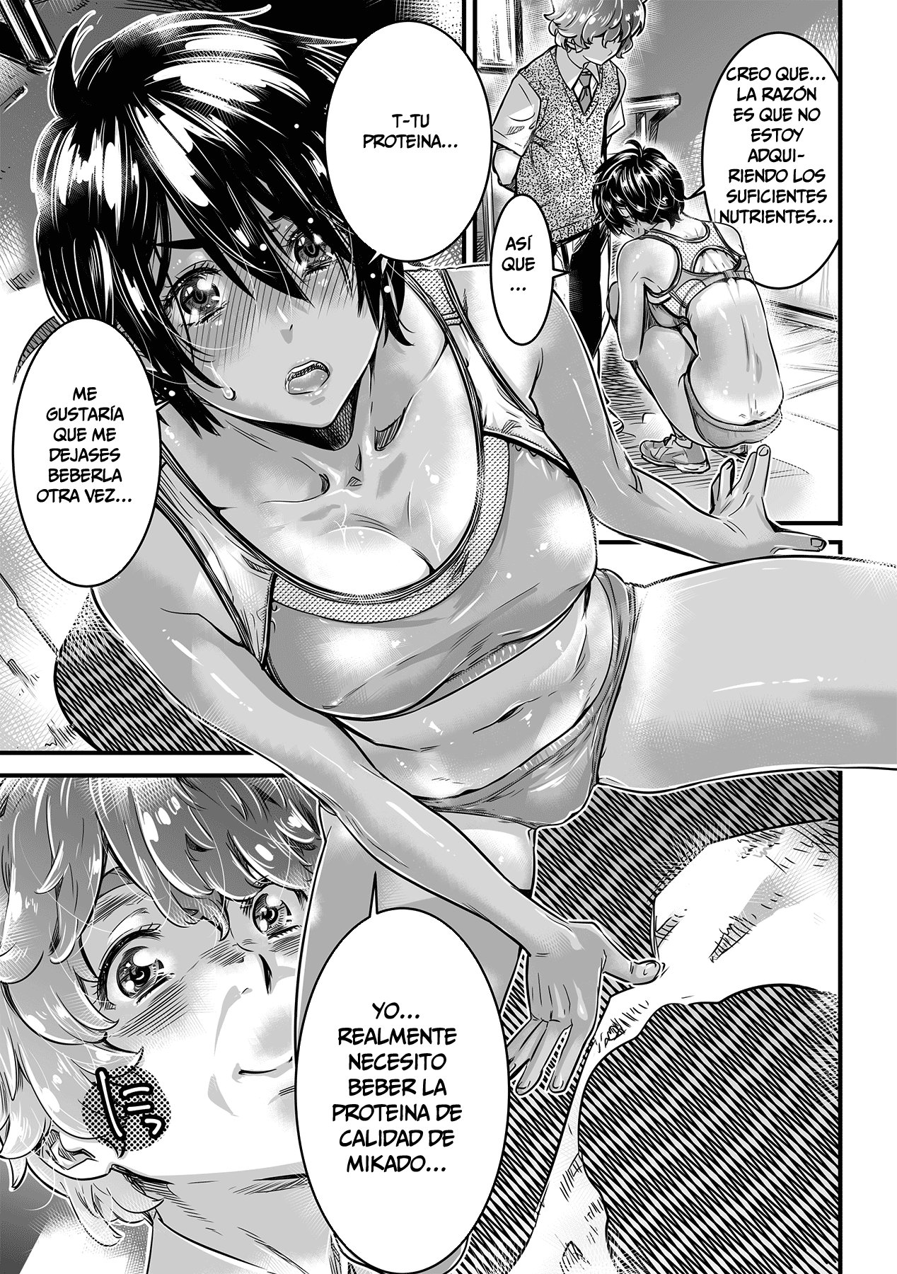 Shinchou 175cm no Rikujou Shoujo wa Kouhai Danshi no Seishi o Nomitagaru | 175cm Tall Track and Field Girl Really Wants to Drink Her Kouhai’s Semen page 12 full