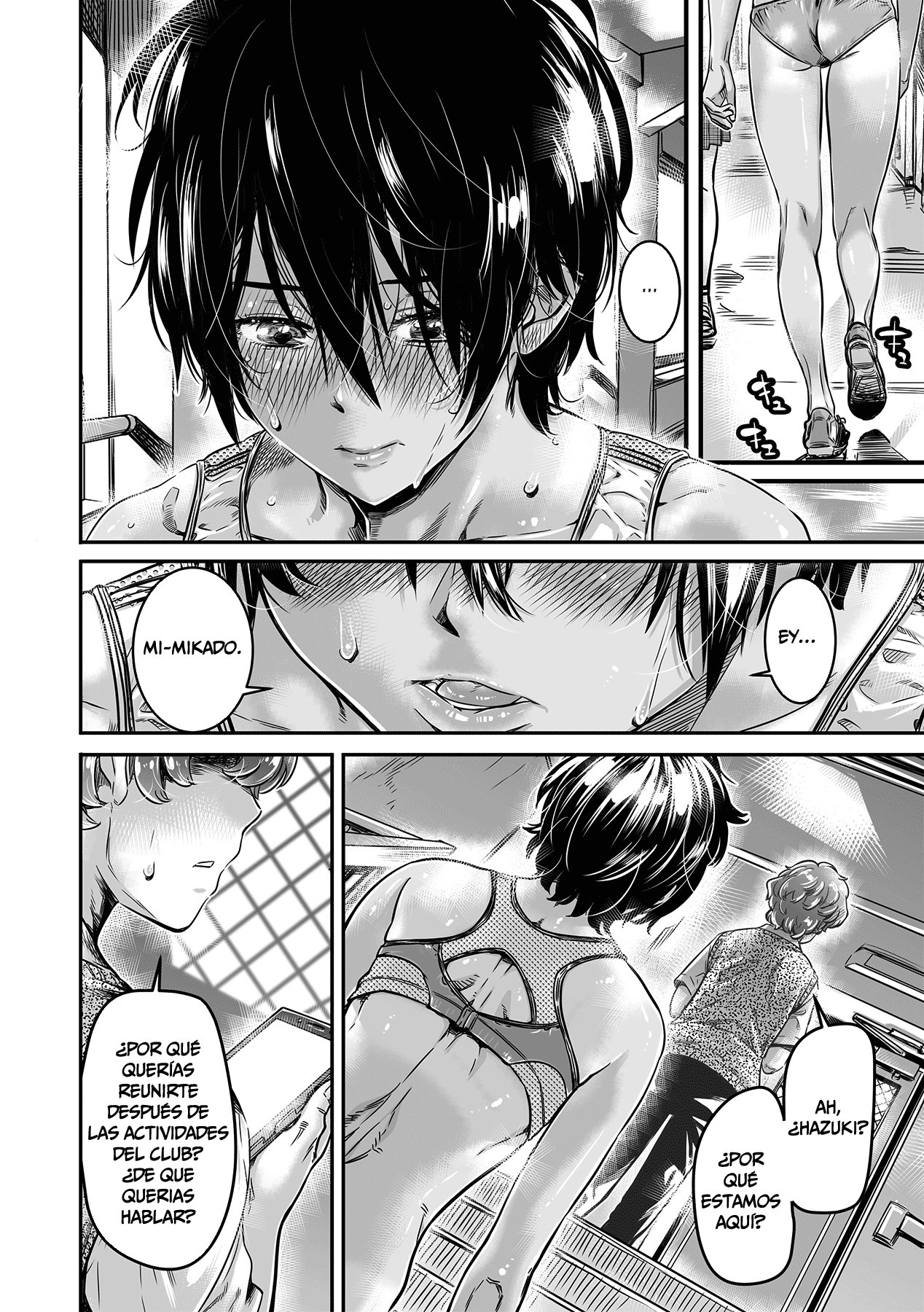 Shinchou 175cm no Rikujou Shoujo wa Kouhai Danshi no Seishi o Nomitagaru | 175cm Tall Track and Field Girl Really Wants to Drink Her Kouhai’s Semen page 9 full