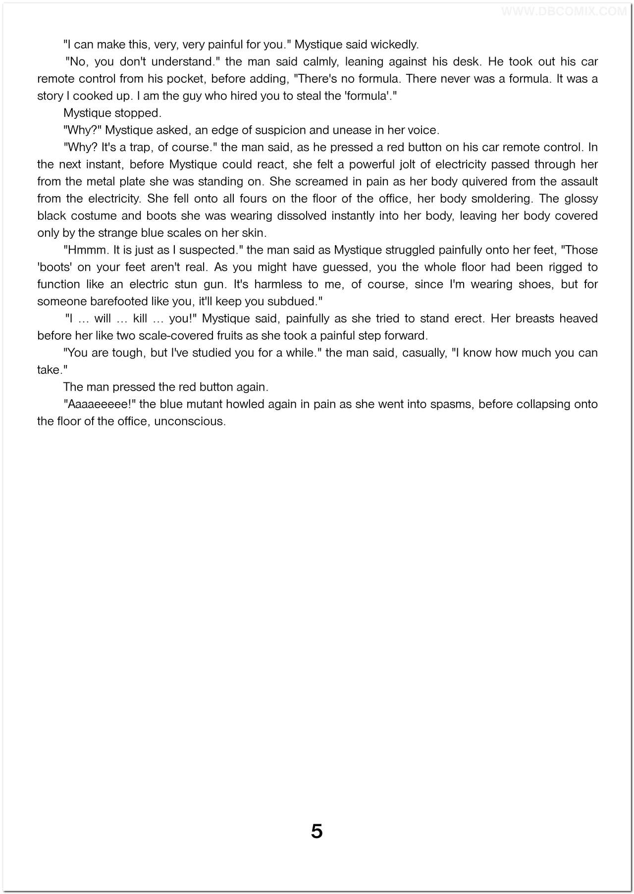 Breaking Mystique page 6 full