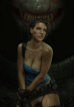 Jill Valentine and Hunter Gamma