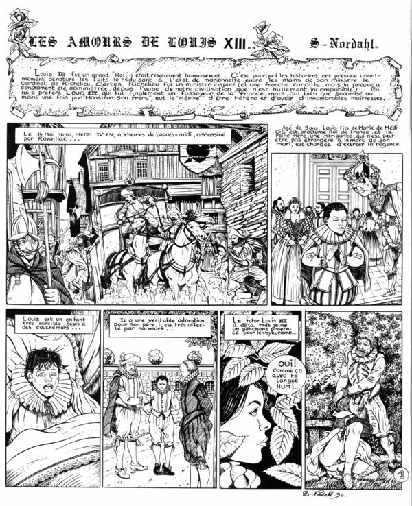 la vie amoureuse de Louis XIII page 1 full