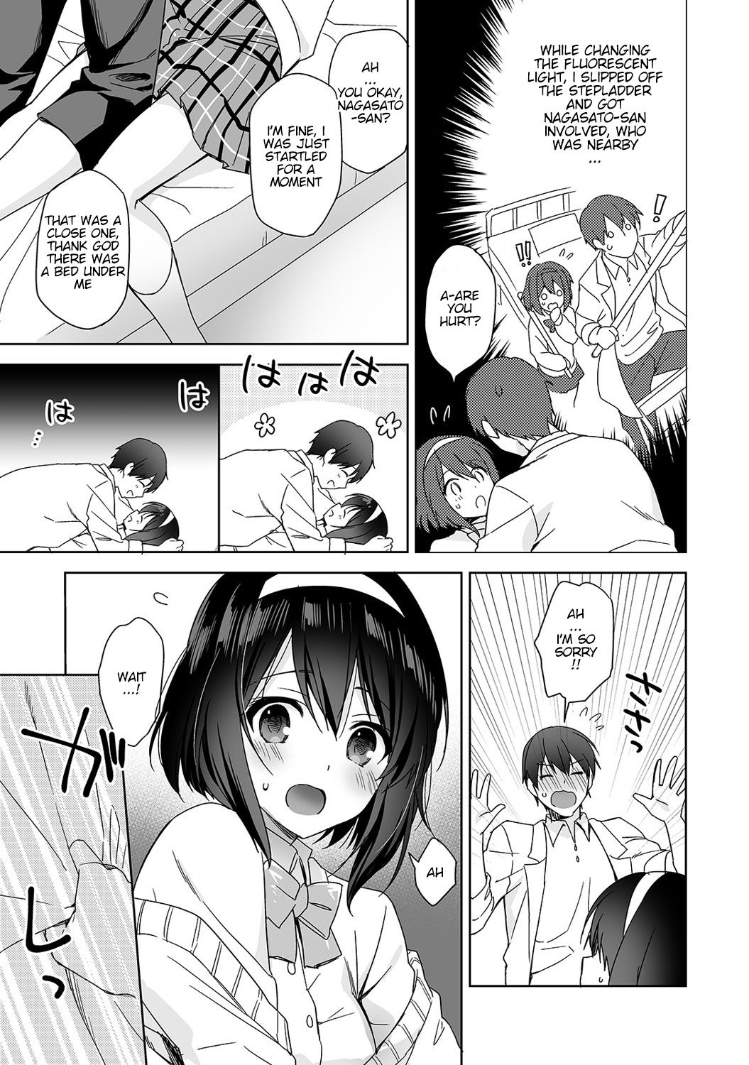 Amayakashi Jouzu no Nagasato-san ~ Hokenshitsu de Yoshi Yoshi Ecchi!~ Ch. 1-2 page 10 full