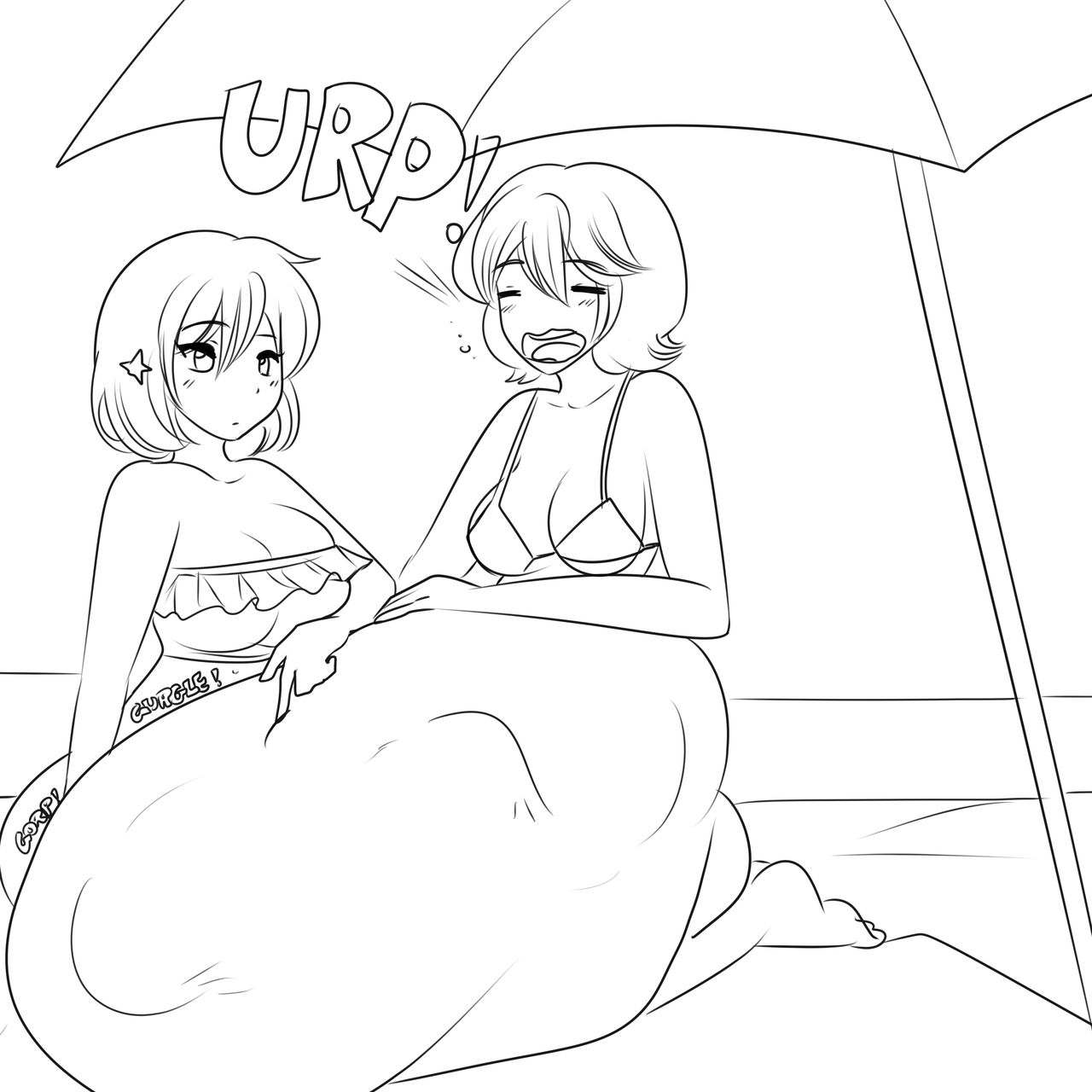 Zombie Beach Picnic page 12 full