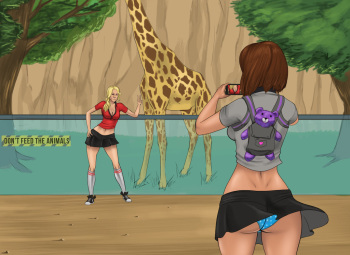 [LAPTOP456] Giraffe Vore cover