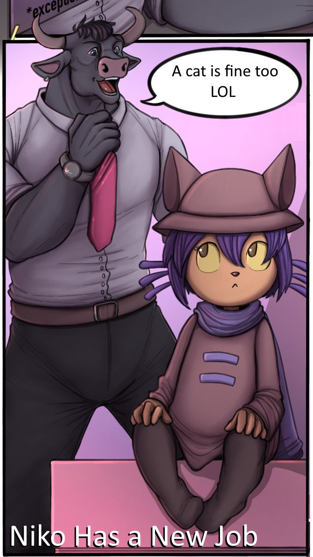 TheHades / Mini T-Rex - Niko Has a New Job page 1 full