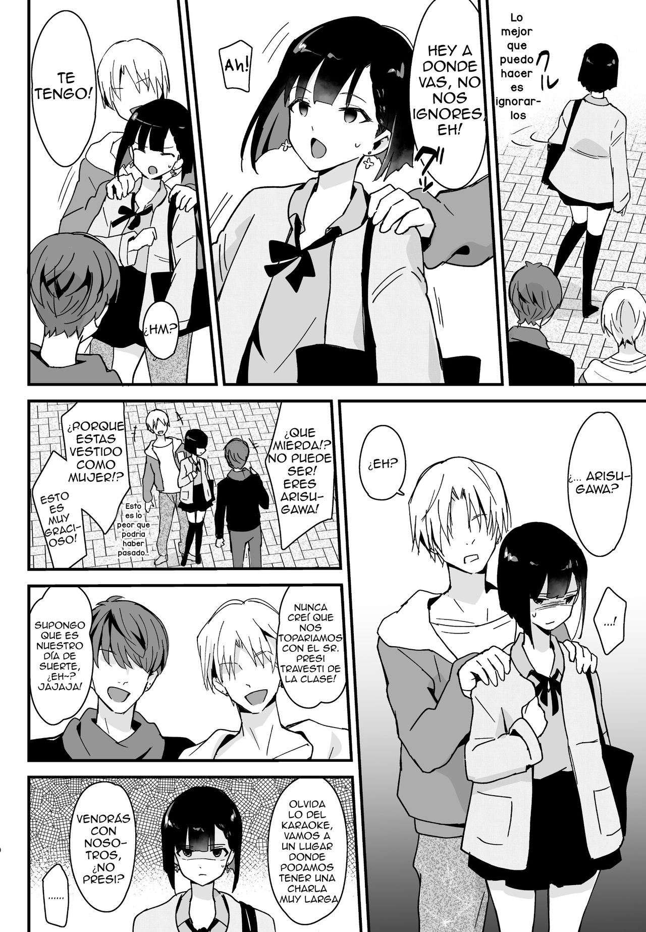 Iinchou wa Furyou Chinpo ni Otosareru page 9 full