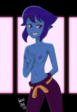 Peridot + Lapis comic