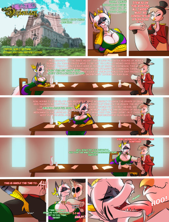 [TheBigBadWolf] Italian Wolf Comic: Heated Diplomacy cover