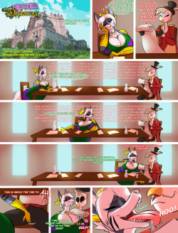 Italian Wolf Comic: Heated Diplomacy